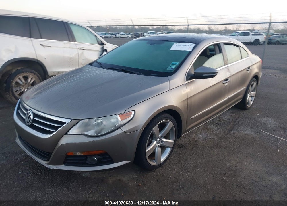 2012 VOLKSWAGEN CC LUX PLUS VIN: WVWHN7AN5CE550048