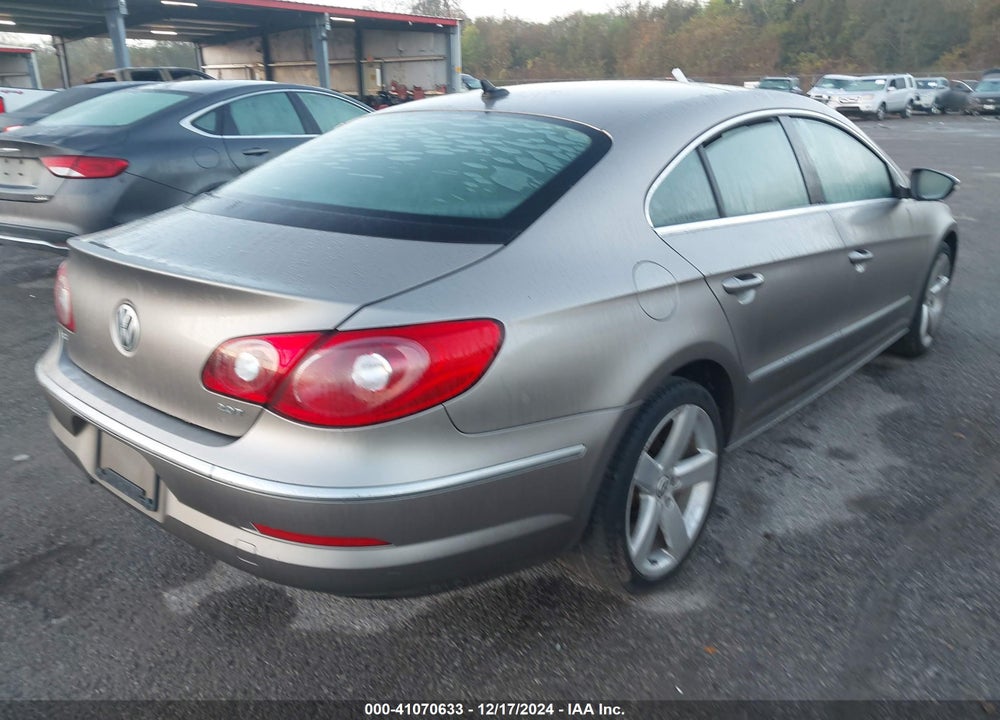2012 VOLKSWAGEN CC LUX PLUS VIN: WVWHN7AN5CE550048