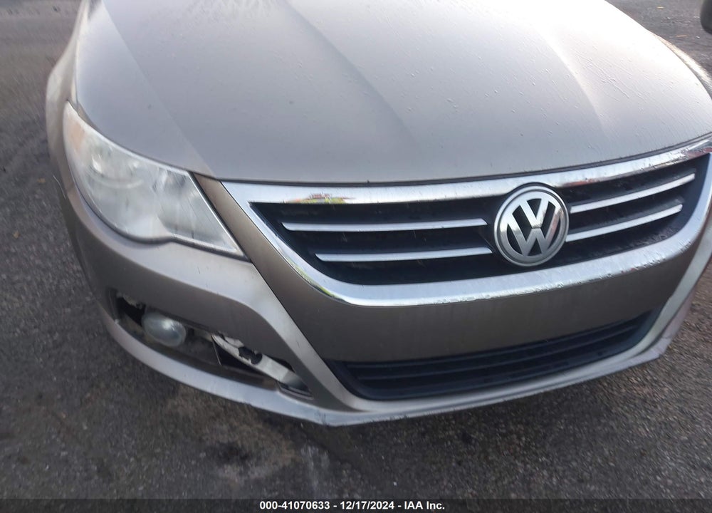 2012 VOLKSWAGEN CC LUX PLUS VIN: WVWHN7AN5CE550048