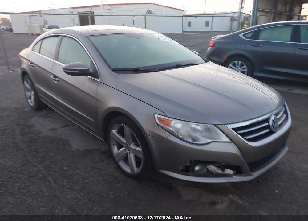 2012 VOLKSWAGEN CC LUX PLUS VIN: WVWHN7AN5CE550048