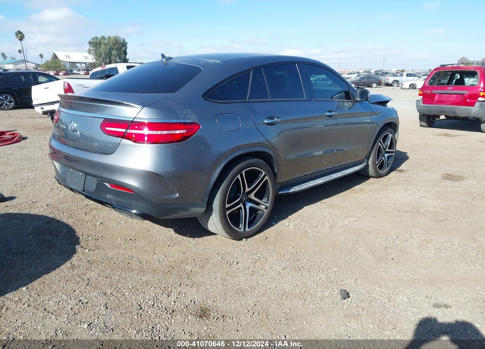 2019 MERCEDES-BENZ AMG GLE 43 COUPE 4MATIC VIN: 4JGED6EB6KA135564