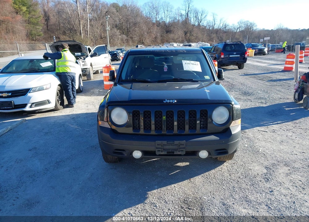 2012 JEEP PATRIOT SPORT VIN: 1C4NJRBB0CD672367