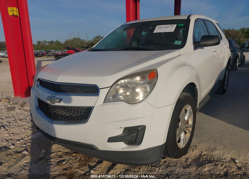 2012 CHEVROLET EQUINOX LS VIN: 2GNALBEK9C1194576