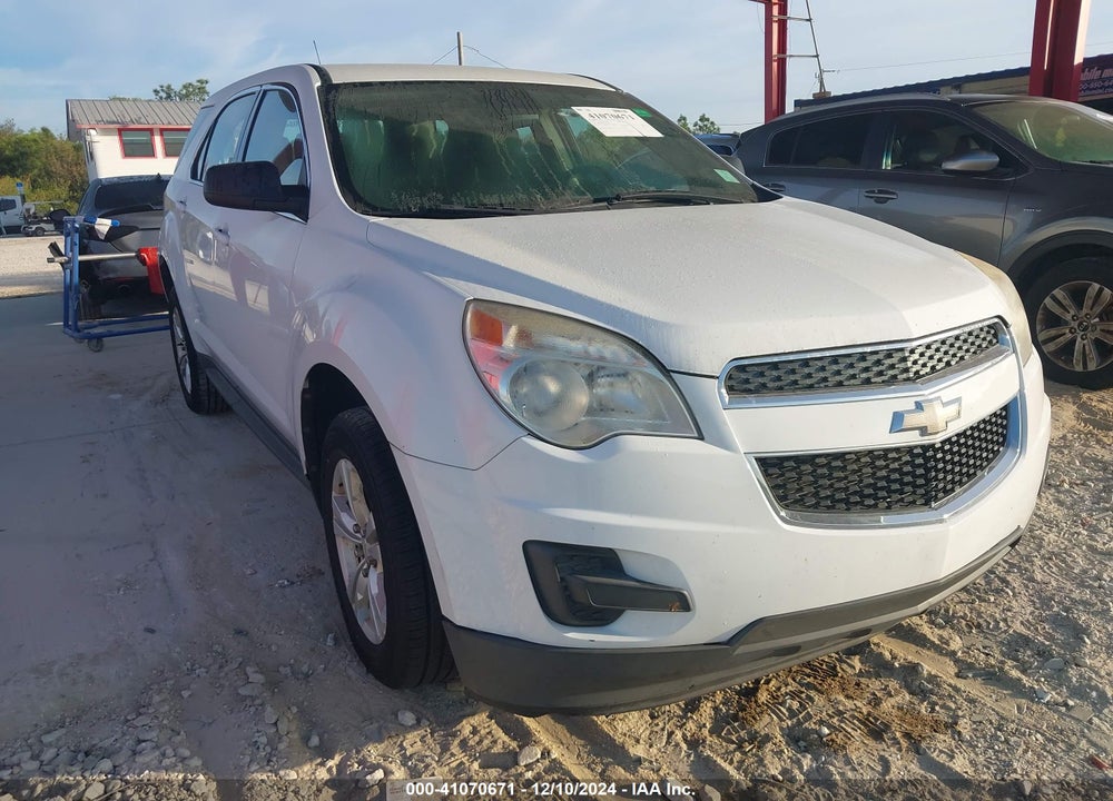 2012 CHEVROLET EQUINOX LS VIN: 2GNALBEK9C1194576
