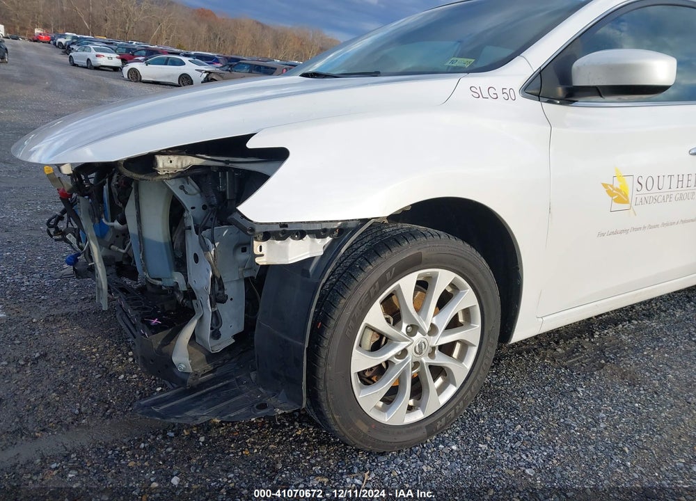 2018 NISSAN SENTRA SV VIN: 3N1AB7AP2JY267394