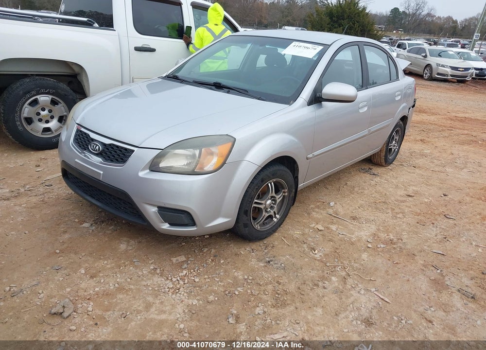 2010 KIA RIO LX VIN: KNADH4A35A6664462