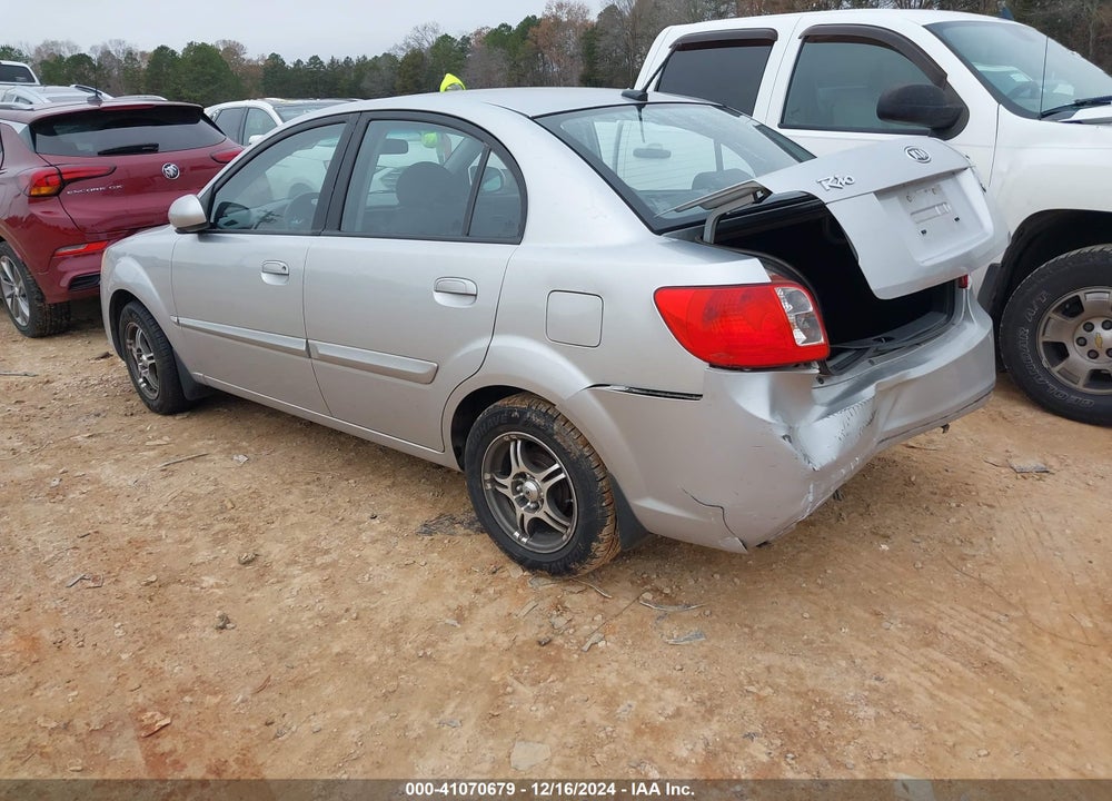 2010 KIA RIO LX VIN: KNADH4A35A6664462