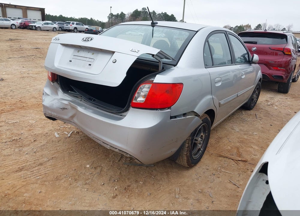 2010 KIA RIO LX VIN: KNADH4A35A6664462