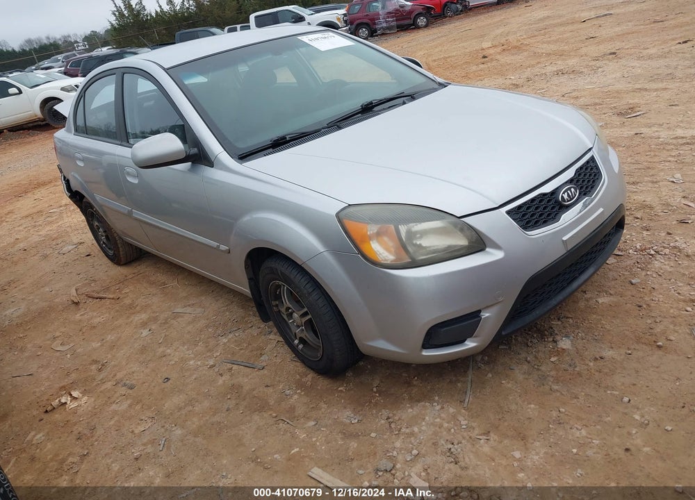 2010 KIA RIO LX VIN: KNADH4A35A6664462