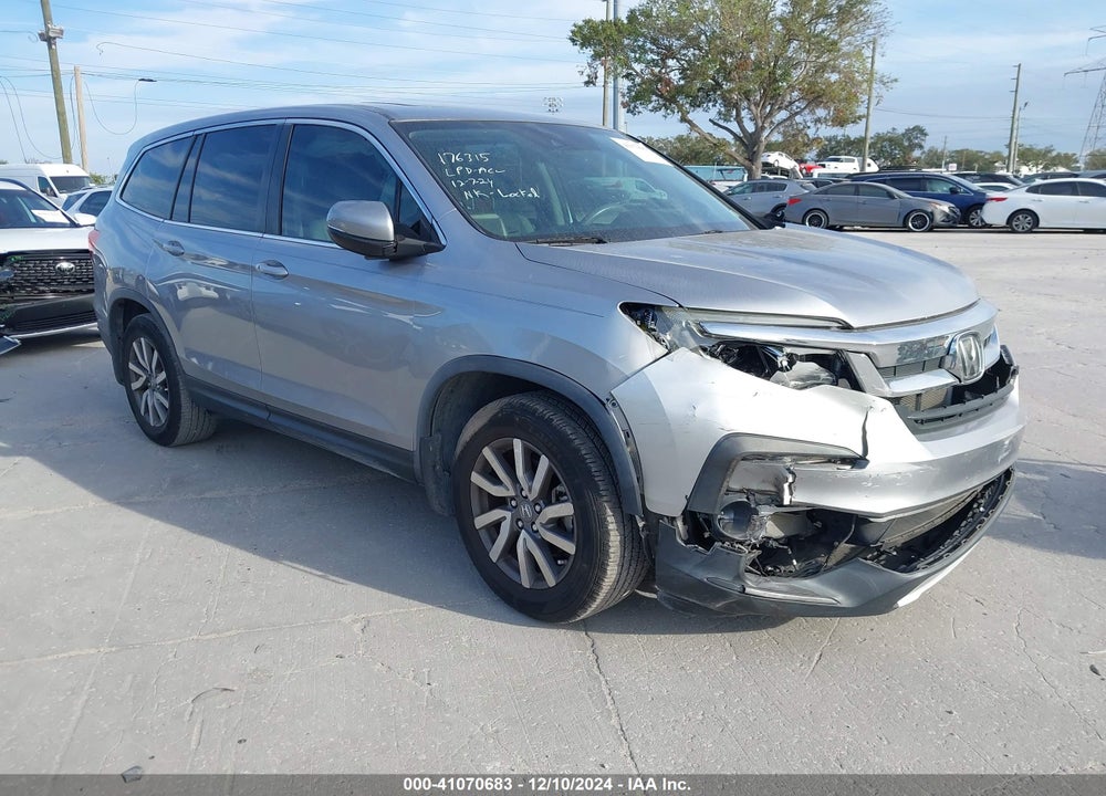 2019 HONDA PILOT EX-L VIN: 5FNYF5H51KB040333
