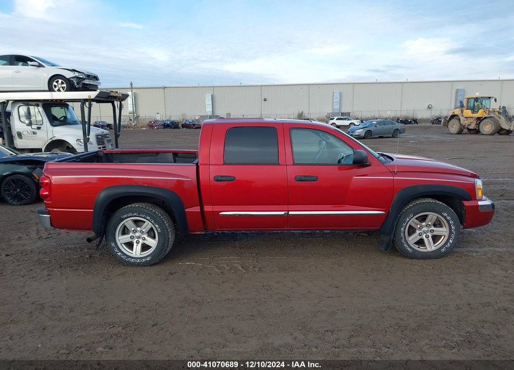 2007 DODGE DAKOTA LARAMIE VIN: 1D7HW58P37S184239