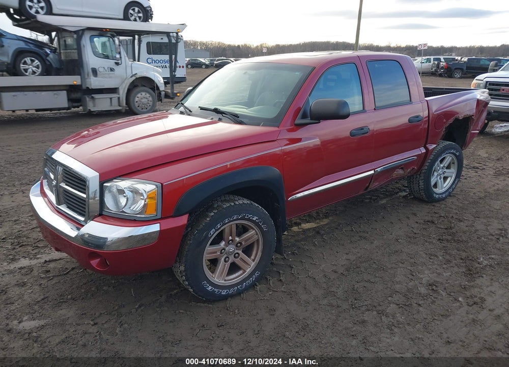2007 DODGE DAKOTA LARAMIE VIN: 1D7HW58P37S184239
