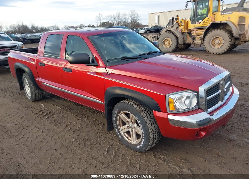 2007 DODGE DAKOTA LARAMIE VIN: 1D7HW58P37S184239
