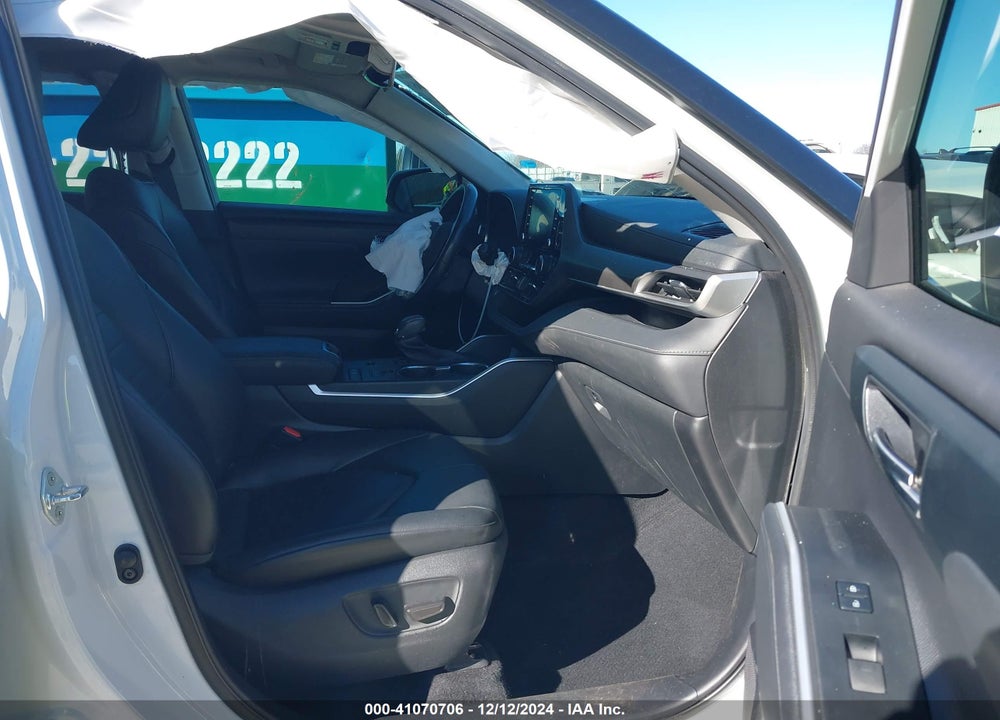 2021 TOYOTA HIGHLANDER HYBRID XLE VIN: 5TDGARAH5MS503725