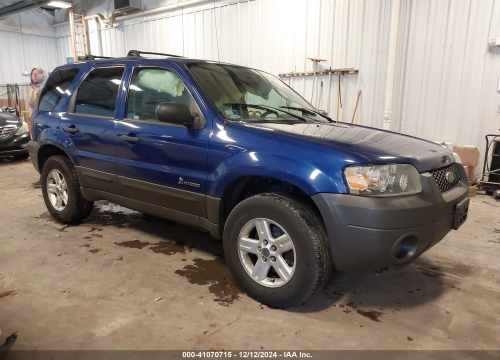 2006 FORD ESCAPE HYBRID VIN: 1FMCU95H86KC63608