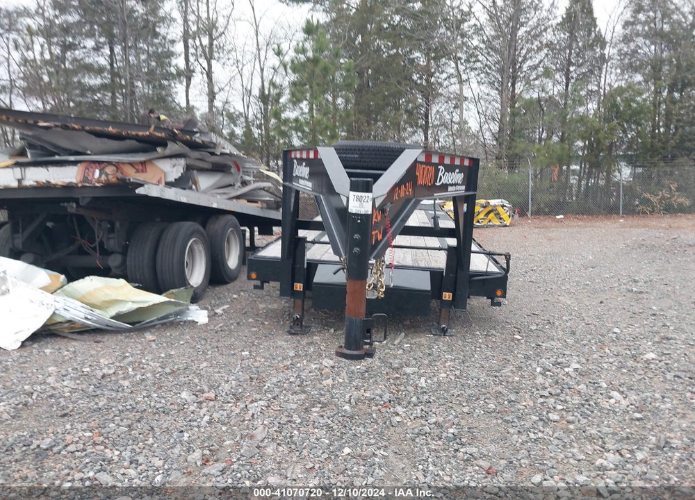 2022 BIG TEX TRAILER CO INC TRAILER VIN: 16V3F3824N6178022