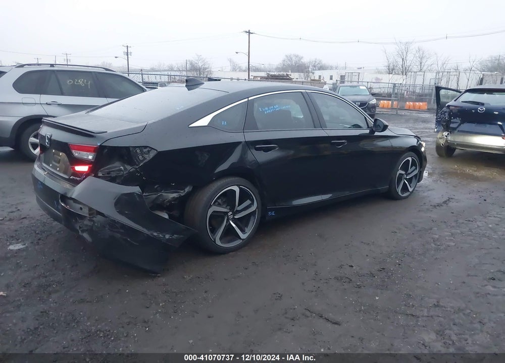 2020 HONDA ACCORD SPORT VIN: 1HGCV1F38LA028456