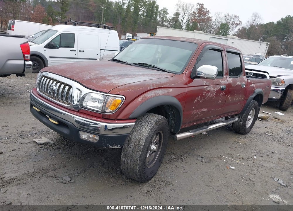 2001 TOYOTA TACOMA PRERUNNER VIN: 5TEGM92N31Z770677