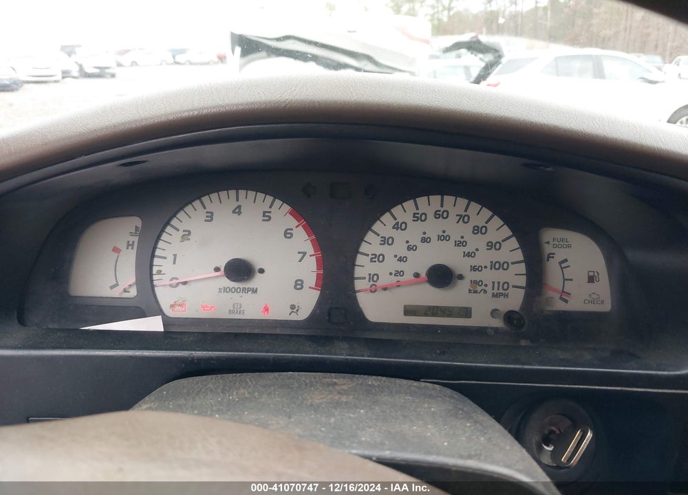 2001 TOYOTA TACOMA PRERUNNER VIN: 5TEGM92N31Z770677