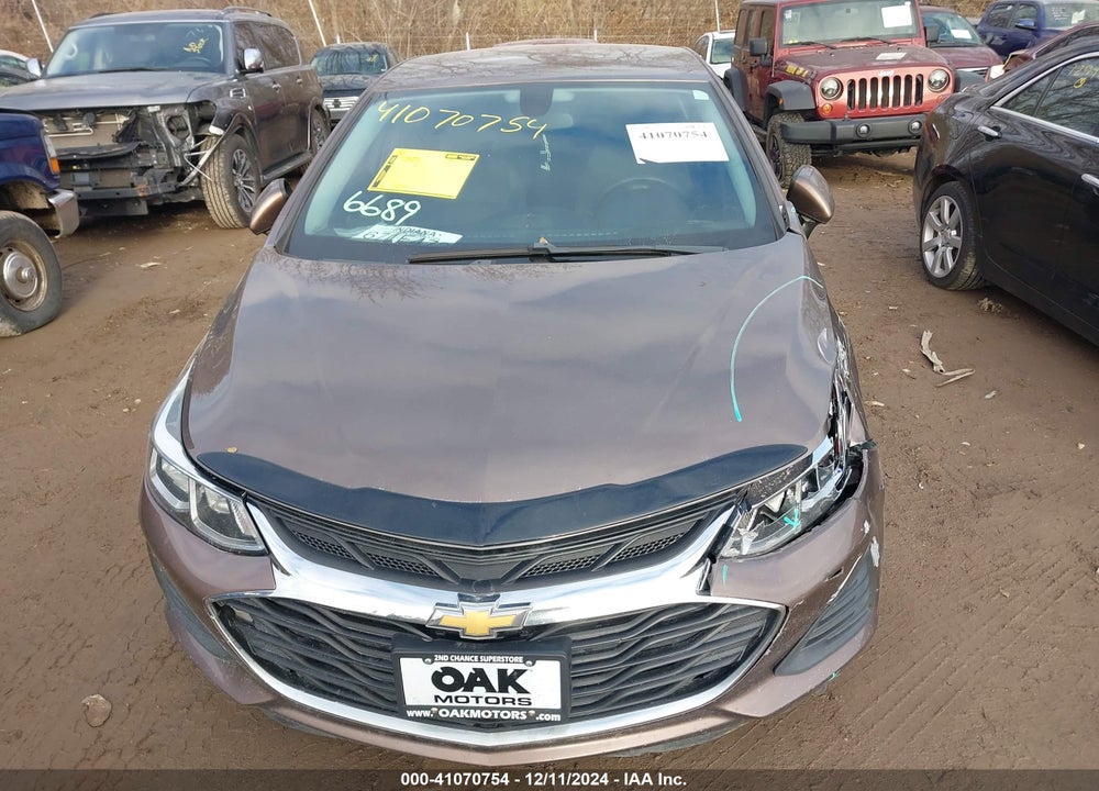 2019 CHEVROLET CRUZE VIN: 1G1BC5SM0K7126794