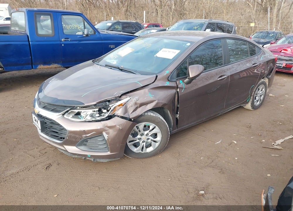 2019 CHEVROLET CRUZE VIN: 1G1BC5SM0K7126794