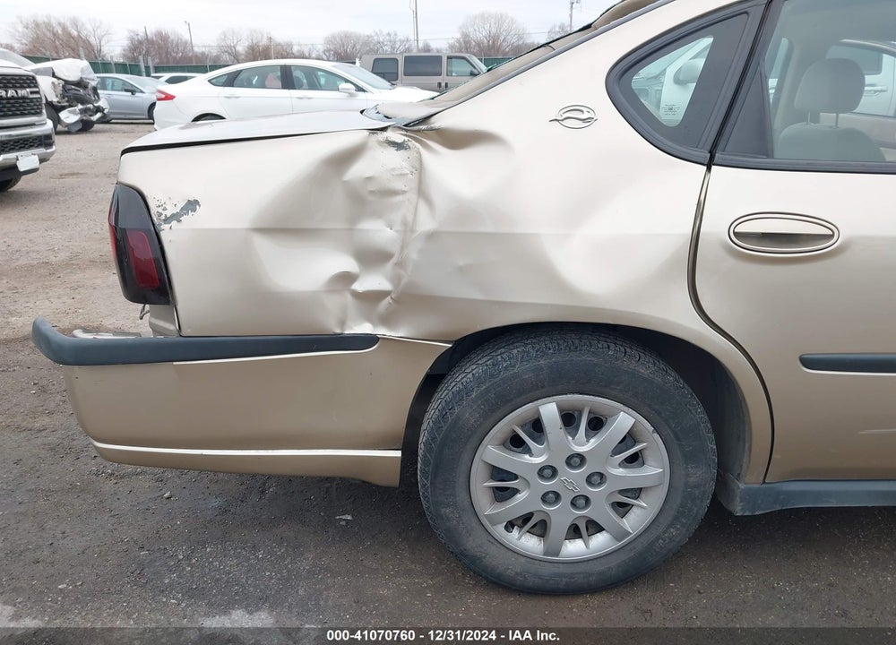 2005 CHEVROLET IMPALA VIN: 2G1WF52E059289286
