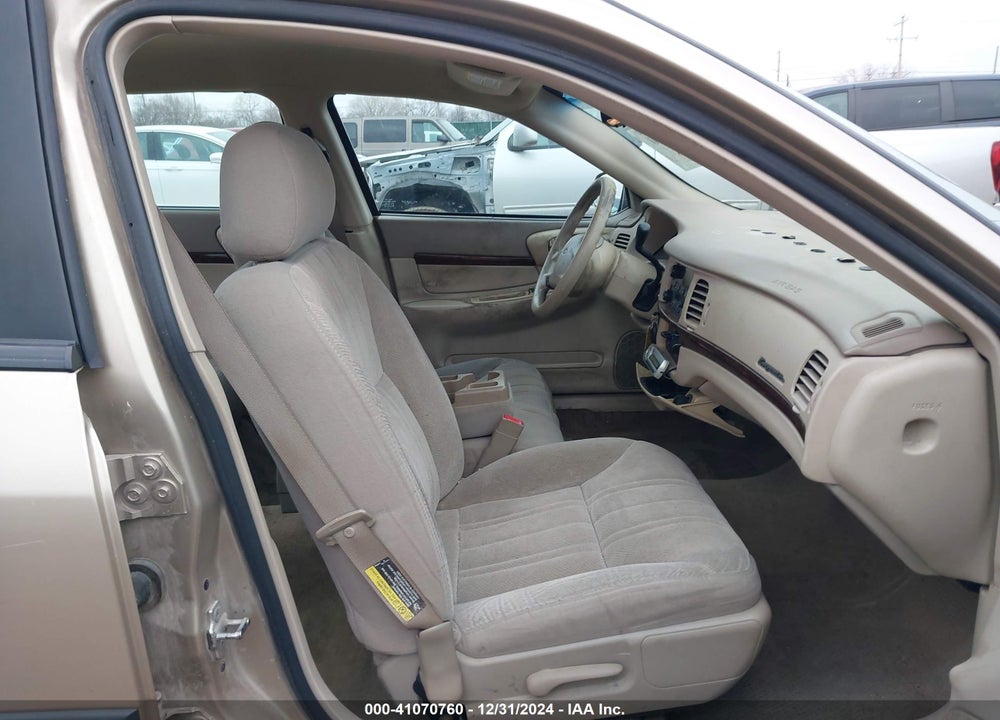 2005 CHEVROLET IMPALA VIN: 2G1WF52E059289286