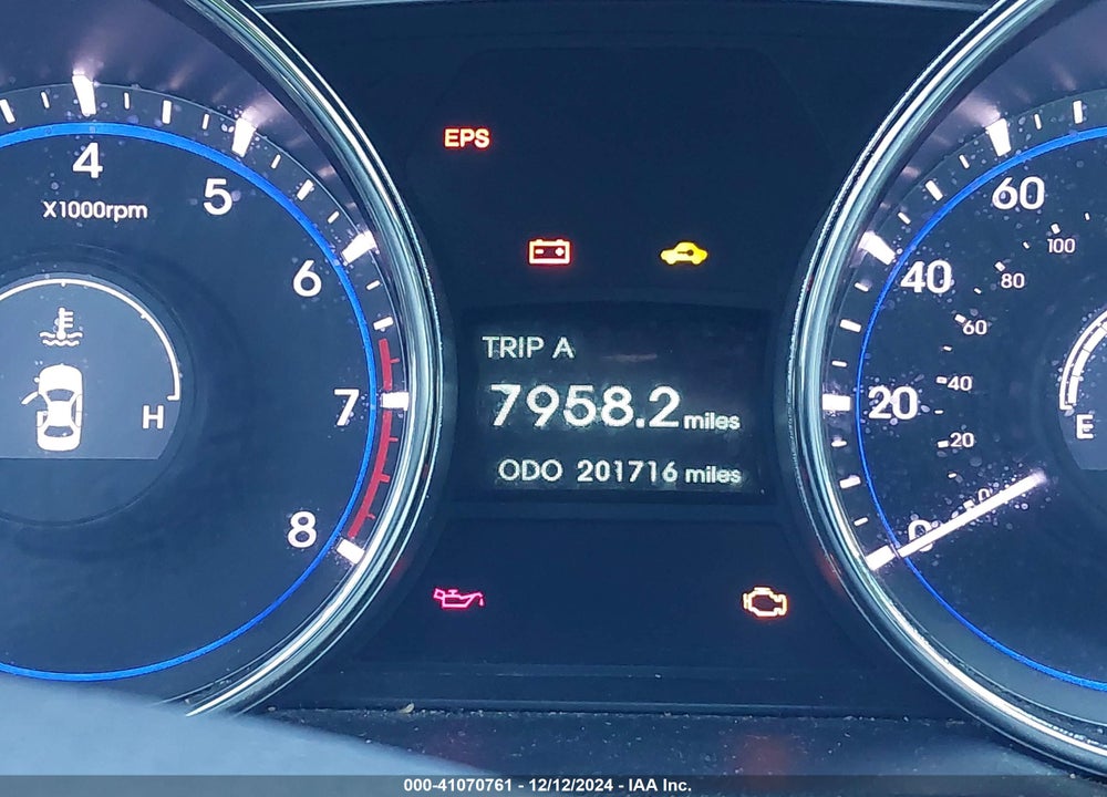 2011 HYUNDAI SONATA LIMITED 2.0T VIN: 5NPEC4AB1BH290517