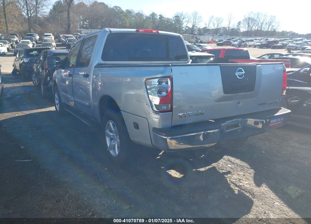 2008 NISSAN TITAN PRO-4X/XE VIN: 1N6BA07C98N347005