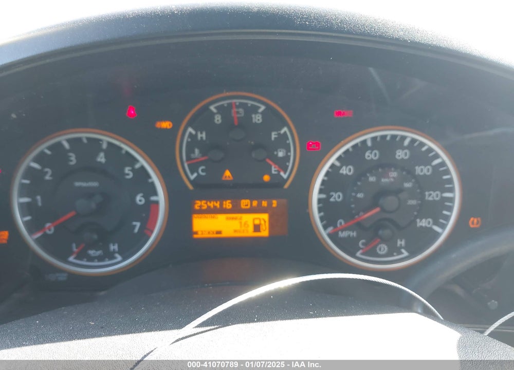 2008 NISSAN TITAN PRO-4X/XE VIN: 1N6BA07C98N347005