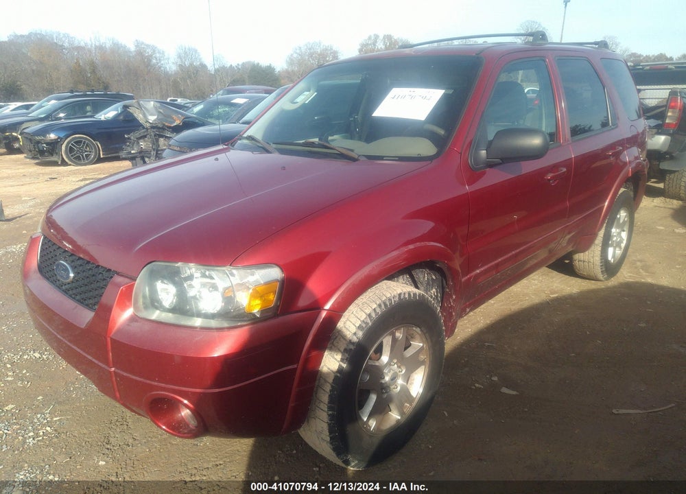 2006 FORD ESCAPE LIMITED VIN: 1FMCU04166KA47515