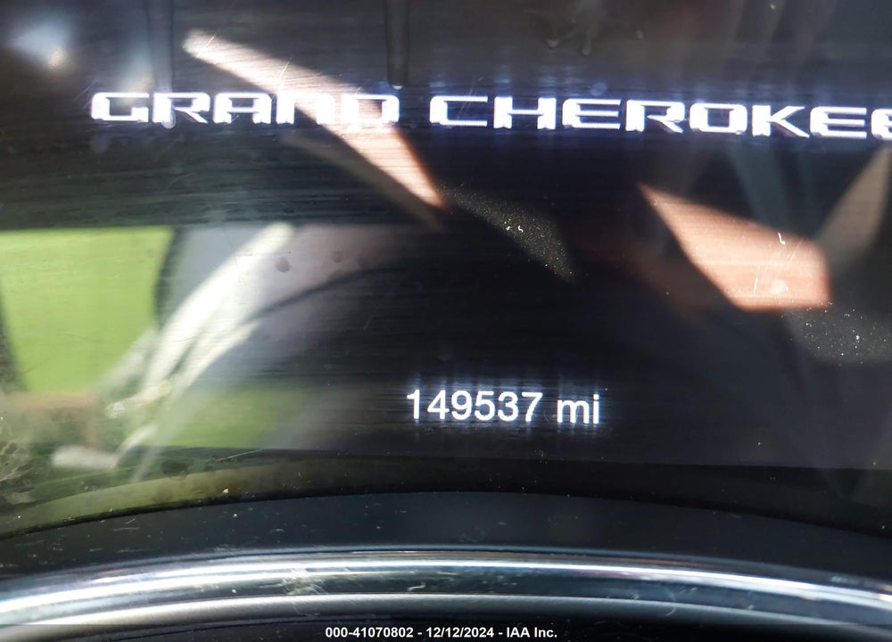 2019 JEEP GRAND CHEROKEE LIMITED 4X2 VIN: 1C4RJEBG3KC657100