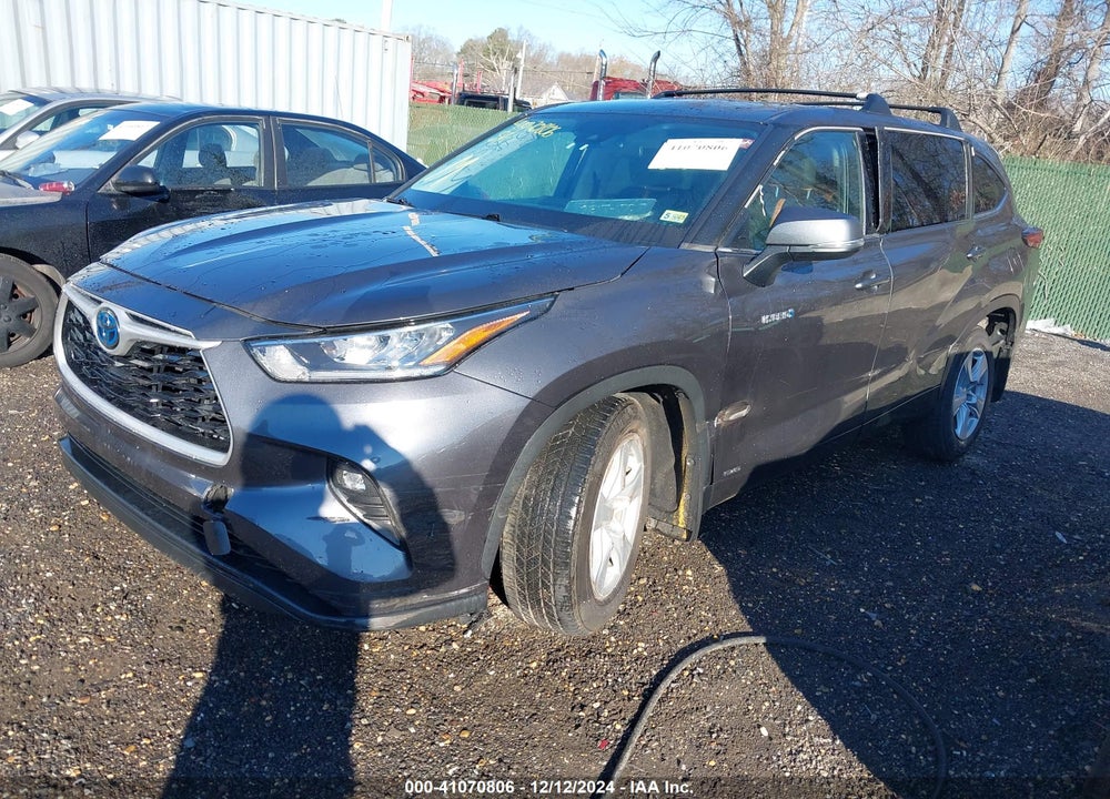 2020 TOYOTA HIGHLANDER HYBRID LE VIN: 5TDBBRCH8LS507514