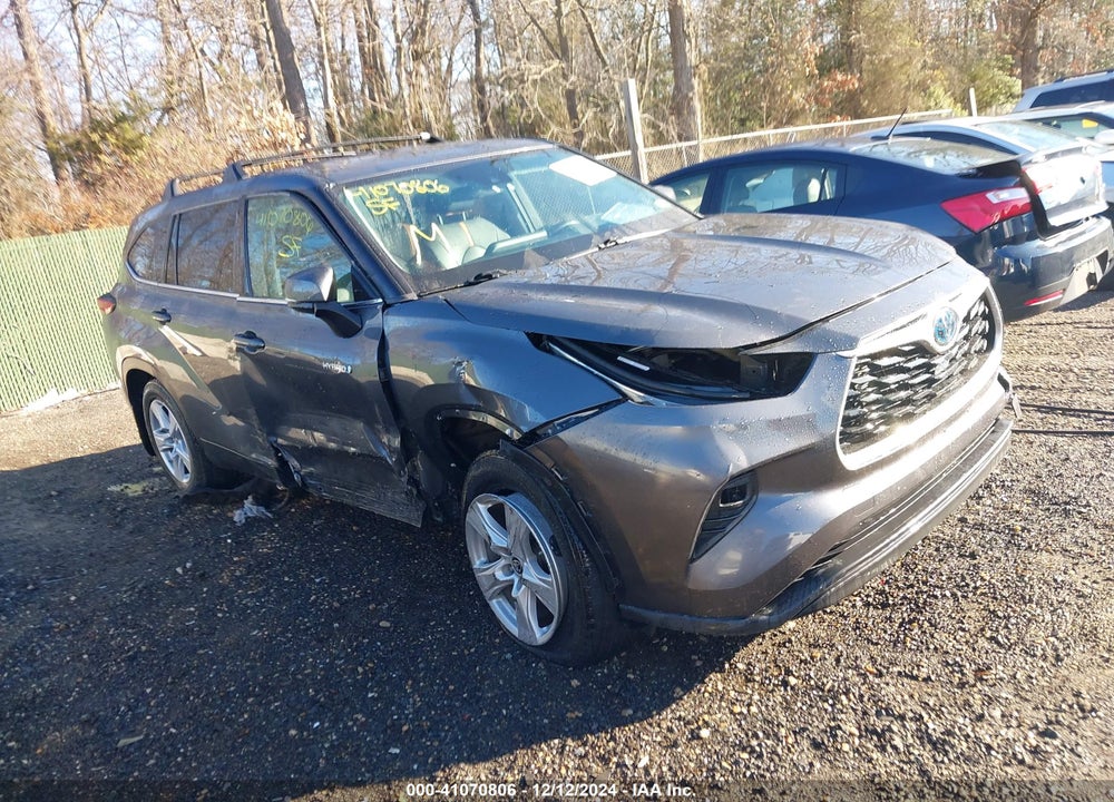 2020 TOYOTA HIGHLANDER HYBRID LE VIN: 5TDBBRCH8LS507514