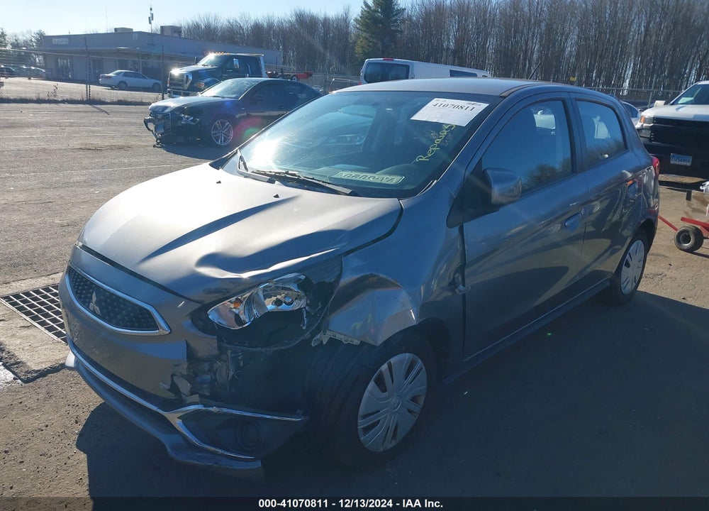 2017 MITSUBISHI MIRAGE ES VIN: ML32A3HJ5HH011130