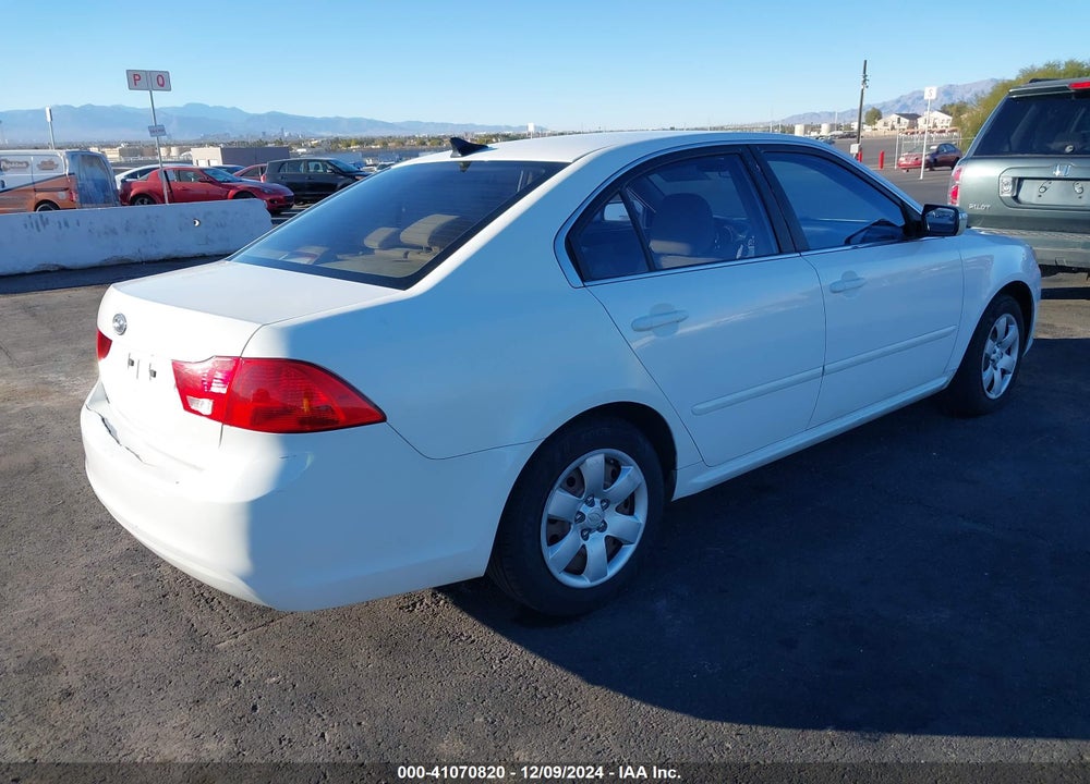 2010 KIA OPTIMA LX VIN: KNAGG4A81A5409793