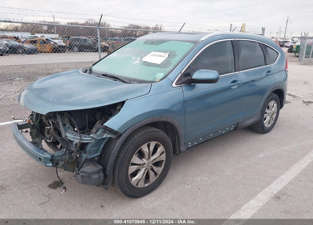 2014 HONDA CR-V EX-L VIN: 2HKRM3H76EH561487