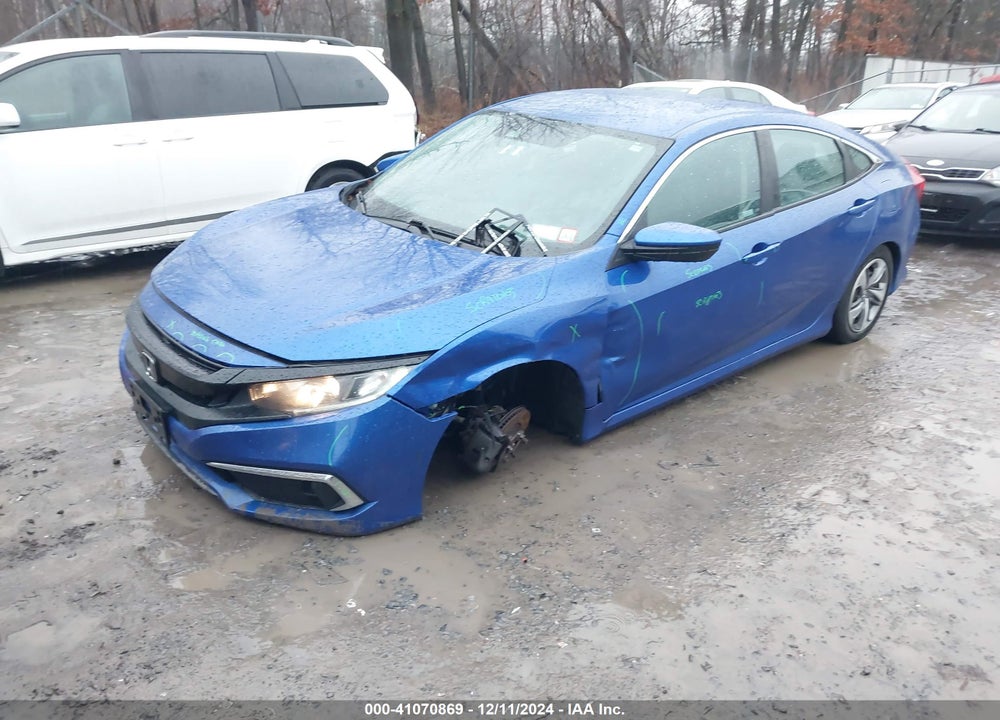 2019 HONDA CIVIC LX VIN: 2HGFC2F68KH531004