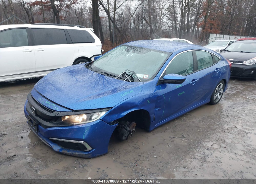 2019 HONDA CIVIC LX VIN: 2HGFC2F68KH531004