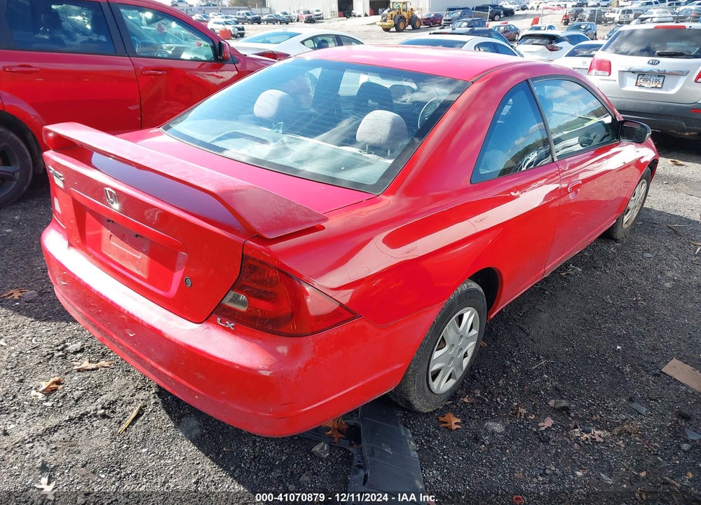 2003 HONDA CIVIC LX VIN: 1HGEM225X3L028276