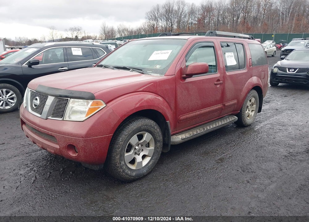 2006 NISSAN PATHFINDER S VIN: 5N1AR18W36C635855