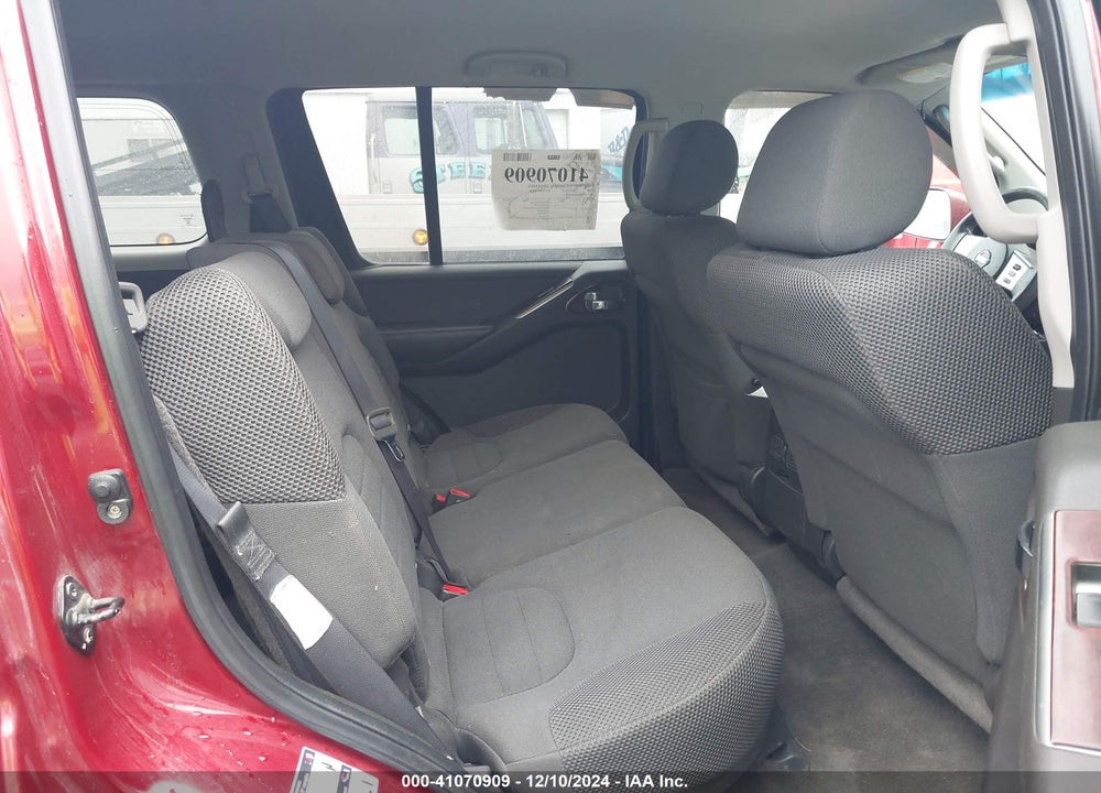 2006 NISSAN PATHFINDER S VIN: 5N1AR18W36C635855