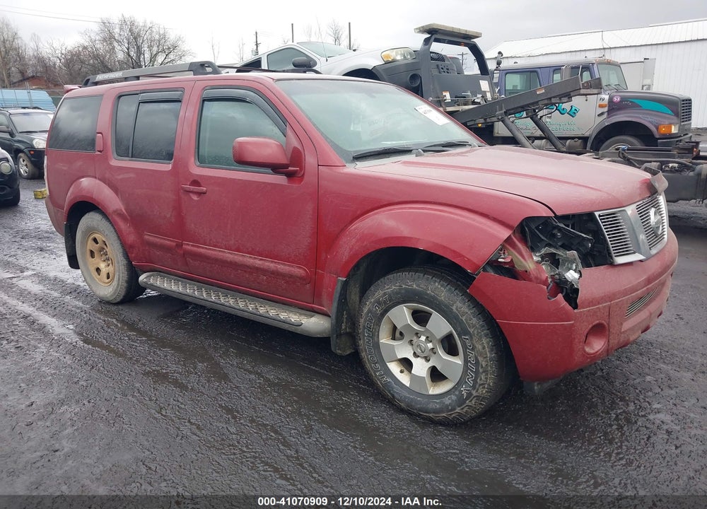 2006 NISSAN PATHFINDER S VIN: 5N1AR18W36C635855