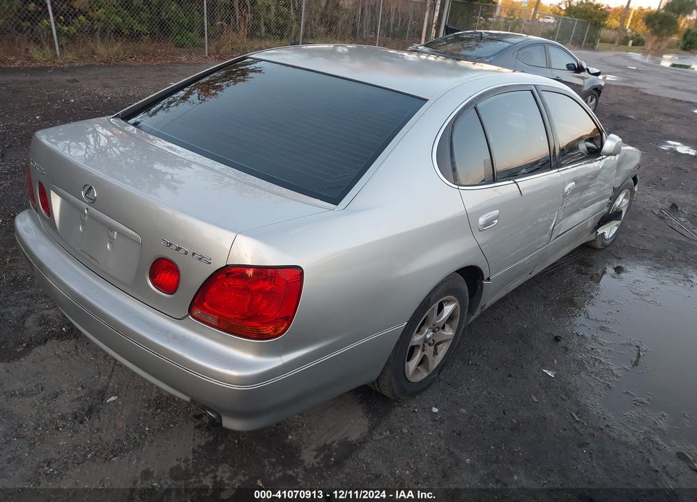 2002 LEXUS GS 300 VIN: JT8BD69S620168022
