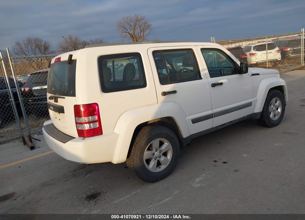 2011 JEEP LIBERTY SPORT VIN: 1J4PN2GK4BW580656