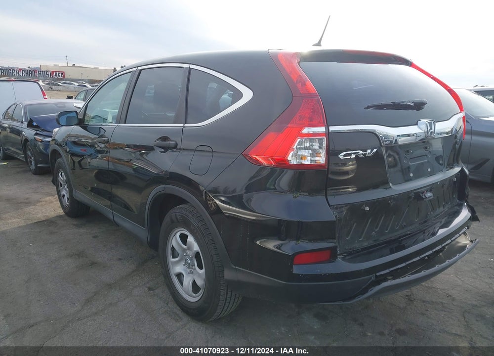 2015 HONDA CR-V LX VIN: 3CZRM3H31FG709336