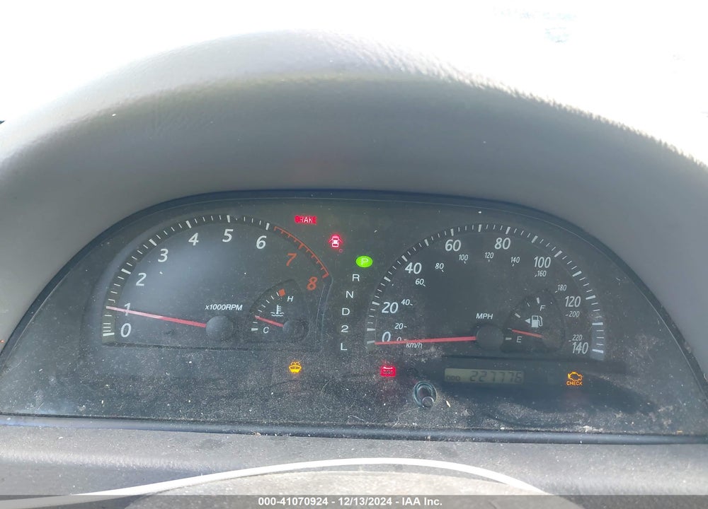 2003 TOYOTA CAMRY LE VIN: 4T1BE32K63U186954