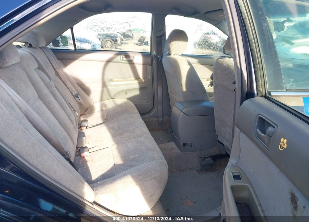 2003 TOYOTA CAMRY LE VIN: 4T1BE32K63U186954