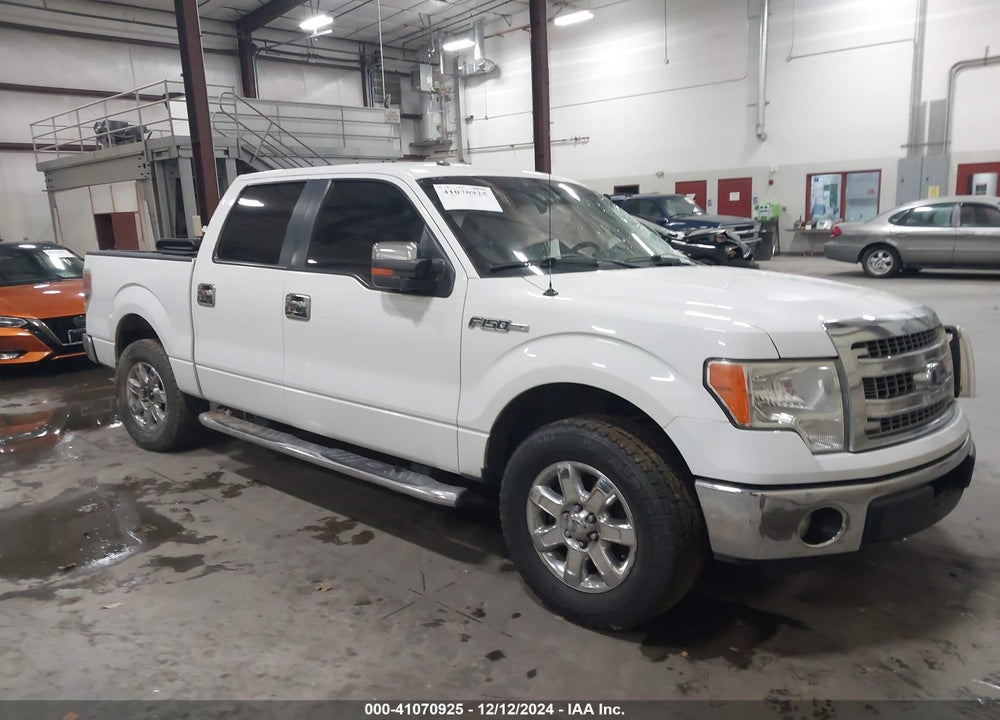 2013 FORD F-150 XLT VIN: 1FTFW1CF9DKE50187