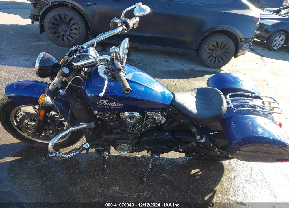 2021 INDIAN MOTORCYCLE CO. SCOUT ABS VIN: 56KMSA008M3180750